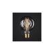 Product van LED Lamp Filament  E27 5W 150 lm G95 Dimbaar Globo Creative-Cables DL700180 