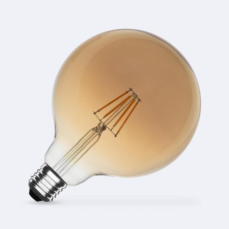 Product van LED  Lamp Filament  E27 6W 600 lm G125 Gold 