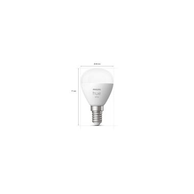 Product van Slimme LED Lamp E14 5.7W 470 lm P45 PHILIPS Hue White 