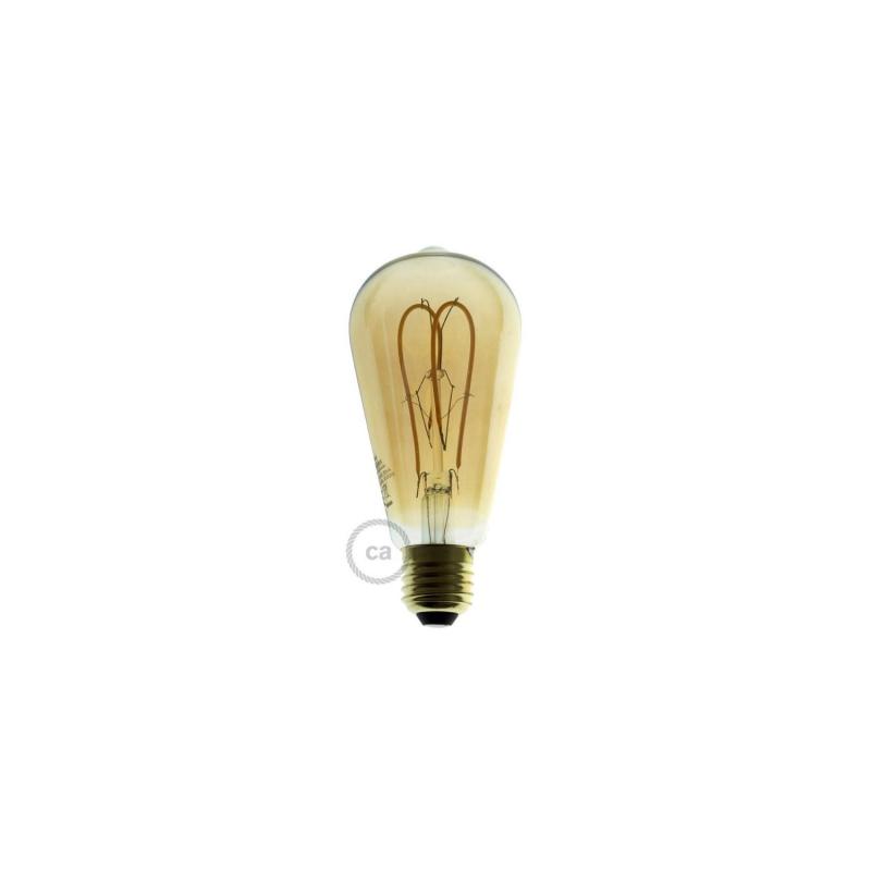 Produit de Ampoule LED Filament E27 5W 250 lm ST64 Dimmable Creative-Cables DL700144