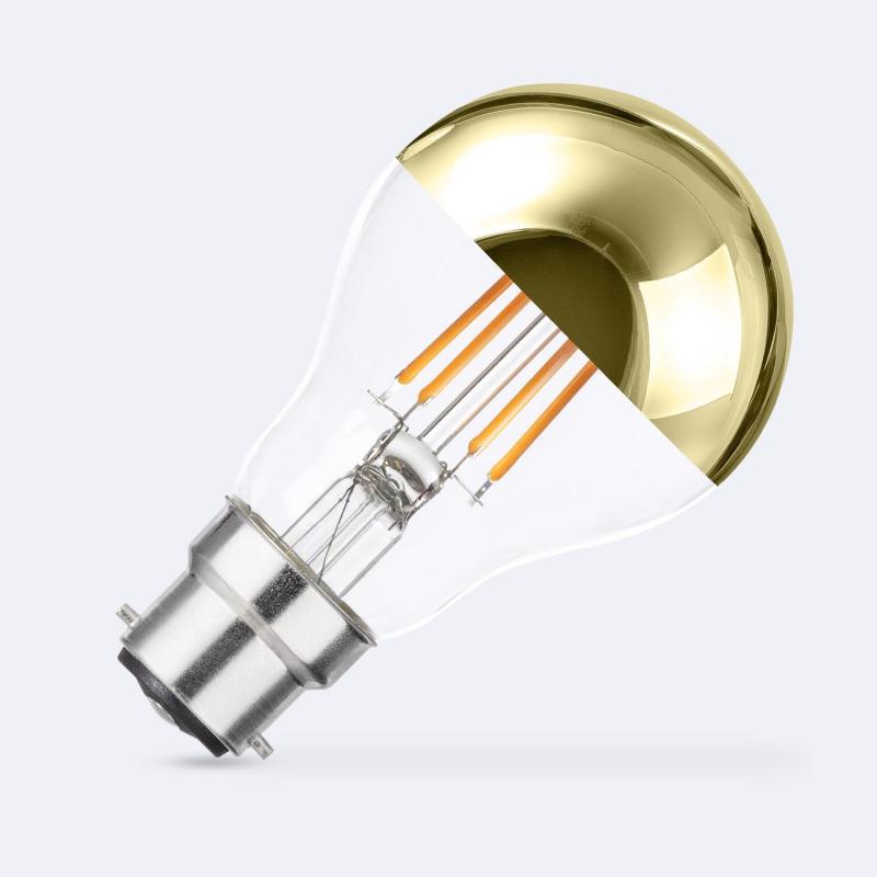 Product of B22 LED Bulb 6W A60 600 lm Gold Reflect