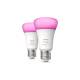 Produit de Pack 2 Ampoules LED Intelligentes E27 6.5W 570 lm A60 PHILIPS Hue White