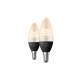 Product of Pack of 2u E14 Filament LED Bulb PHILIPS Hue White 4.5W B35 300 lm 