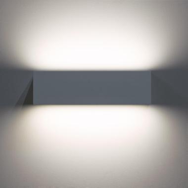 Product of 10W Lena Outdoor Rectangular White LED Wall Light with Double Sided Illumination