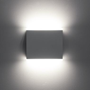 Prodotto da Applique da Parete per Esterno LED 6W Doppia Luce Quadrato Bianco Orus