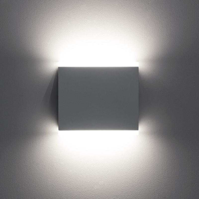 Produkt von LED-Wandleuchte 6W Aussen Doppelseitige Beleuchtung Quadratisch Weiss Orus