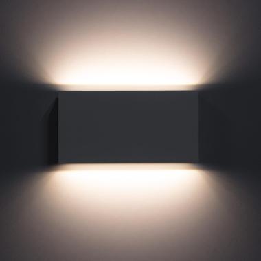 Prodotto da Applique da Parete per Esterno LED 10W Doppia Luce Rettangolare Bianco Kaira
