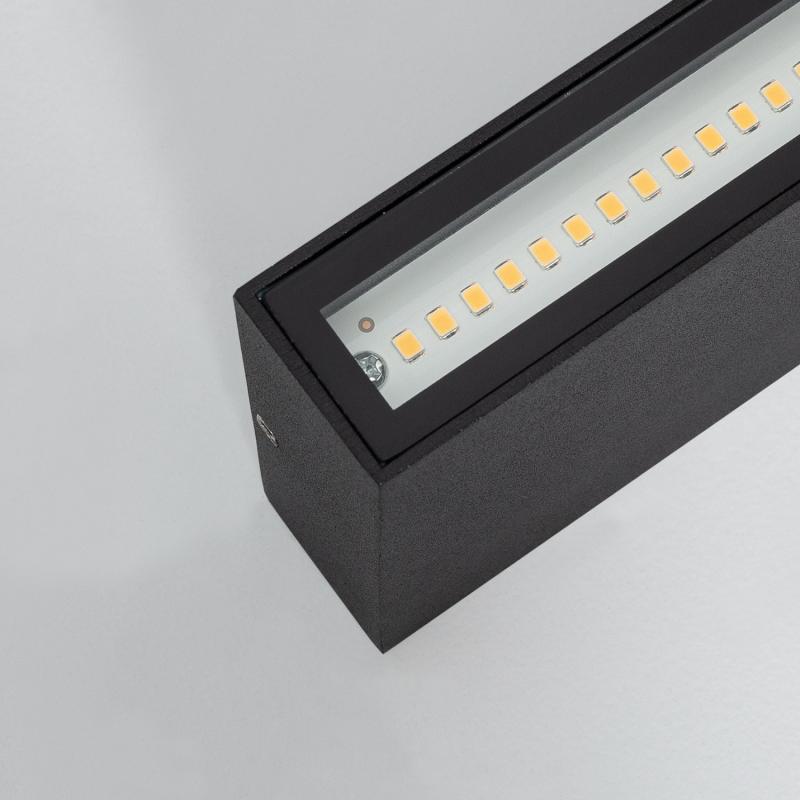 Produkt von LED-Wandleuchte 10W Aussen Doppelseitige Beleuchtung Rechteckig Schwarz Kaira