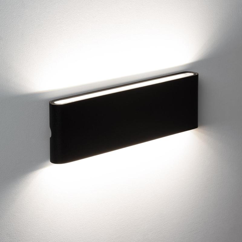 Produkt von LED-Wandleuchte Aussen 20W Aluminium Rechteckig Doppelseitige Beleuchtung Luming Schwarz