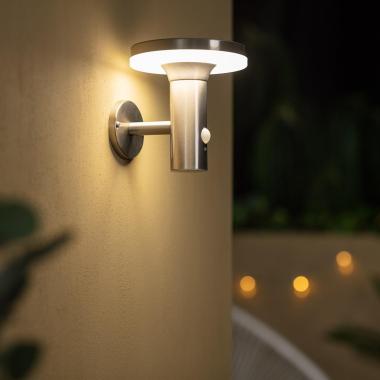 Product of Helios Stainless Steel Outdoor Solar LED Light with a PIR Motion Detector