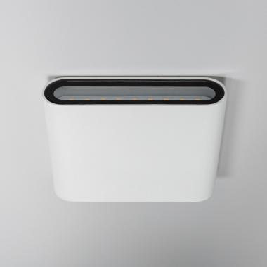 Product van Wandlamp Outdoor LED 6W  Dubbelzijdig Verlichting Vierkant Wit Zeus 