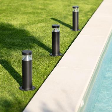 Product of 5W Inti Stainless Steel Outdoor Bollard in Black 30cm 