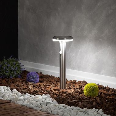 Product of Helios 6W Stainless Steel Solar LED Bollard with PIR Motion Detector 45cm