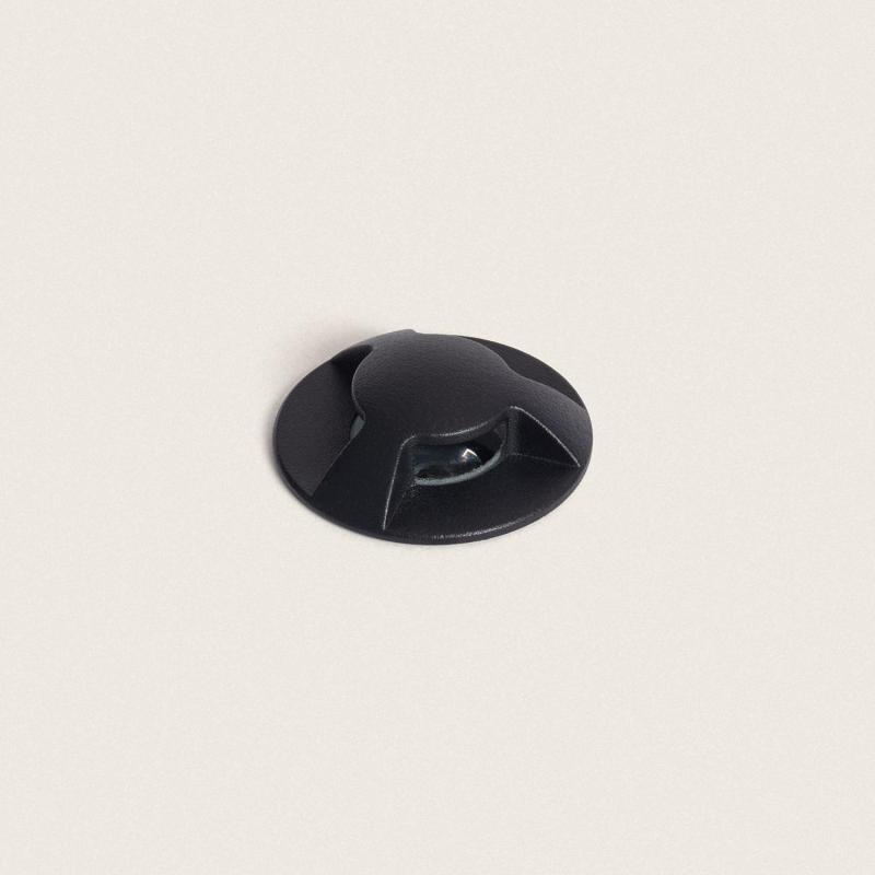Product of 1W Letso 3L Outdoor Recessed Ground Spotlight in Black