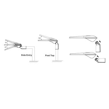 Product of 90W LED Street Light PHILIPS Xitanium Infinity Street