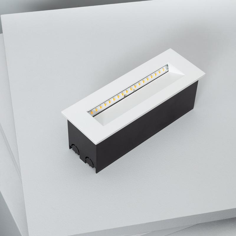 Prodotto da Segnapasso per Esterni LED 6W Incasso Parete Rettangolare Bianco Groult 