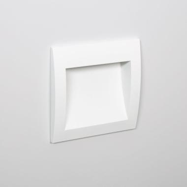 Prodotto da Segnapasso per Esterno LED 4W Incasso Parete Quadrato Bianco Natt 