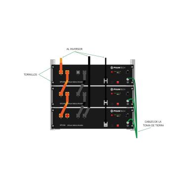 Produit de Batterie Lithium PYLONTECH 24V US2500 2.85kWh 