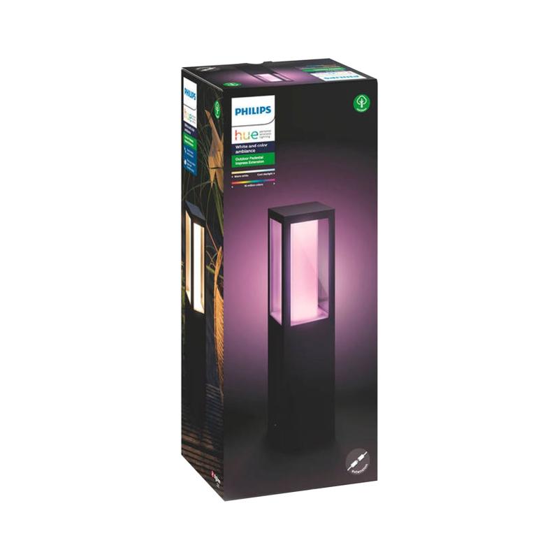 Produit de Balise Extérieure 2x8W 24V en Saillie sur Pied 40cm White Color Impress Mini PHILIPS Hue 