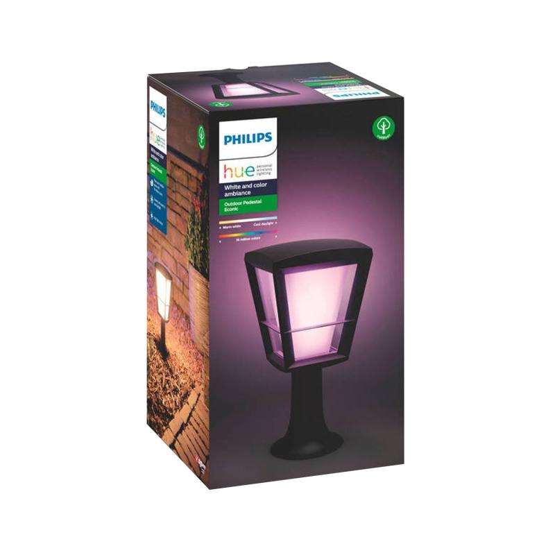 Produit de Balise LED Extérieur White Color Pedestal Econic 15W PHILIPS Hue 