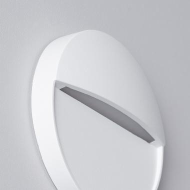 Product of Jade 4W White Round Aluminium LED Wall Lamp