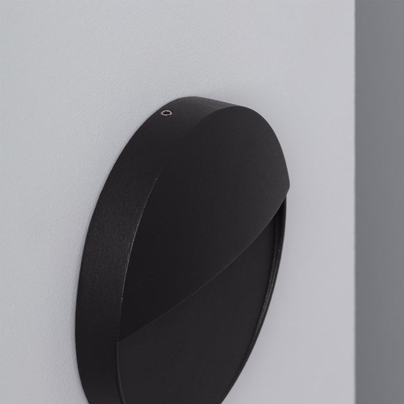 Product of Jade 4W Black Round Aluminium LED Wall Lamp