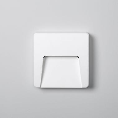 Product of 3W Dag Square Surface Outdoor LED Wall Light in White