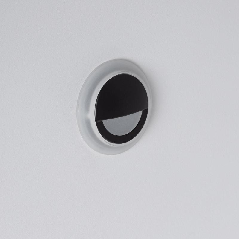 Product of 3W Occulare Round Aluminium LED Step Light in Black