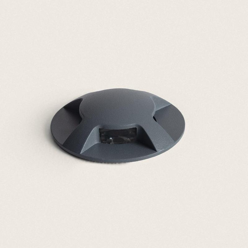 Product of 3W Letso 4L Outdoor Recessed Ground Spotlight in Grey