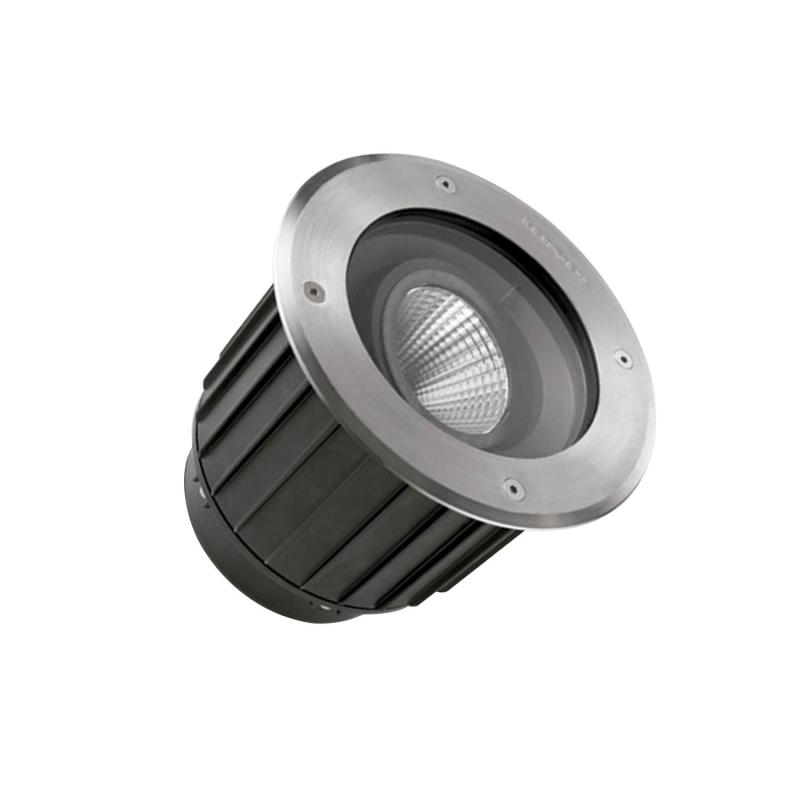 Produit de Spot LED Extérieur 16W Rond Encastrable au Sol Gea COB IP67 LEDS-C4 55-9907-CA-CL