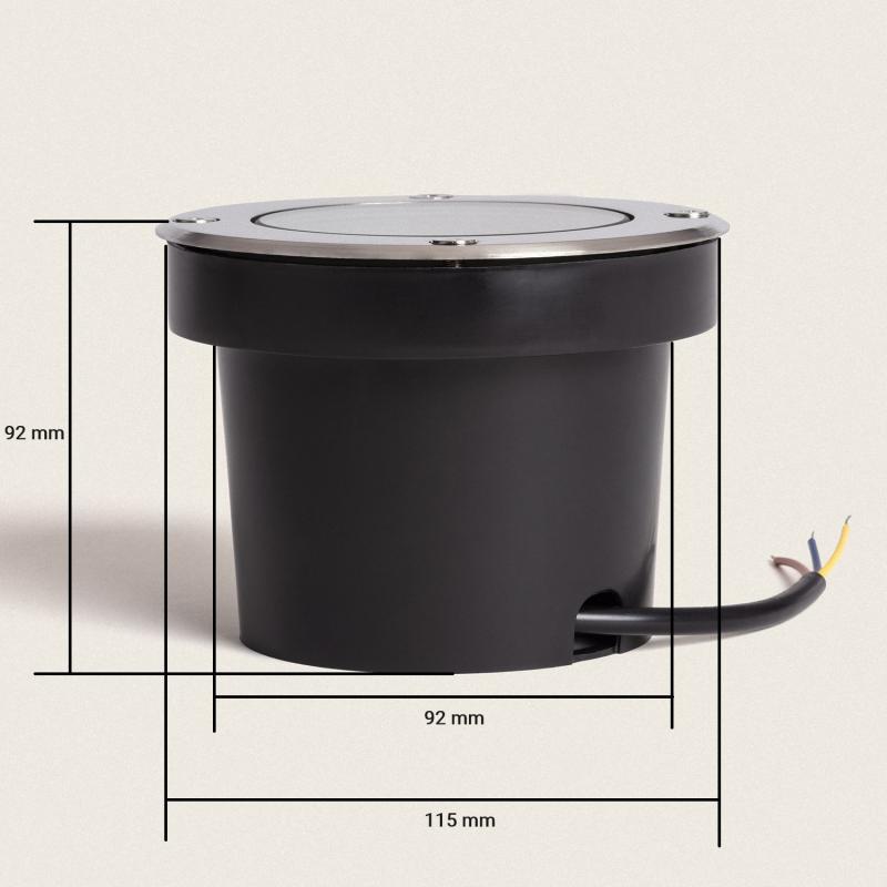 Segnapasso LED Da Incasso Per Esterni 3W IP65 - Foto 11