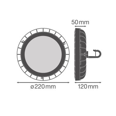 Prodotto da Campana LEDVANCE LED Industriale UFO Value 133W 120lm/W 4058075764453