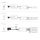 Produkt von LED Controller Dimmer 12/24V DC für LED Streifen Einfarbig/CCT/RGB/RGBW kompatibel mit RF Fernbedienung