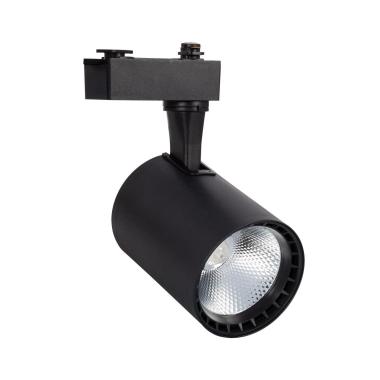 Produit de Spot LED Bron 20W Noir pour Rail Monophasé