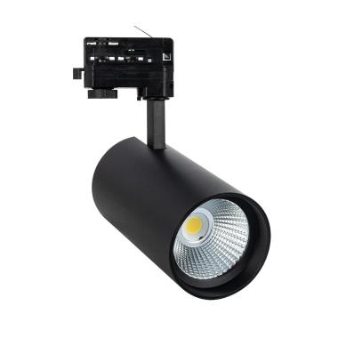 Produkt von LED-Strahler für 3-Phasenstromschiene 40W CCT New d'Angelo Schwarz (CRI 90) LIFUD