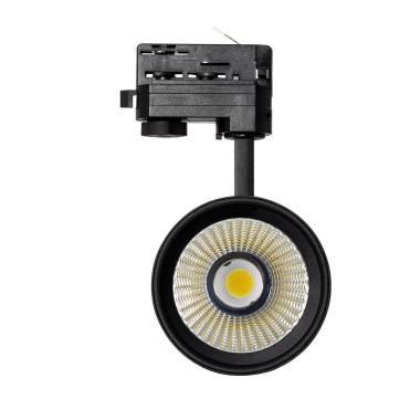 Product van Rail Spot LED  New d'Angelo Black 30W CCT Drie-fase (CRI 90) LIFUD 