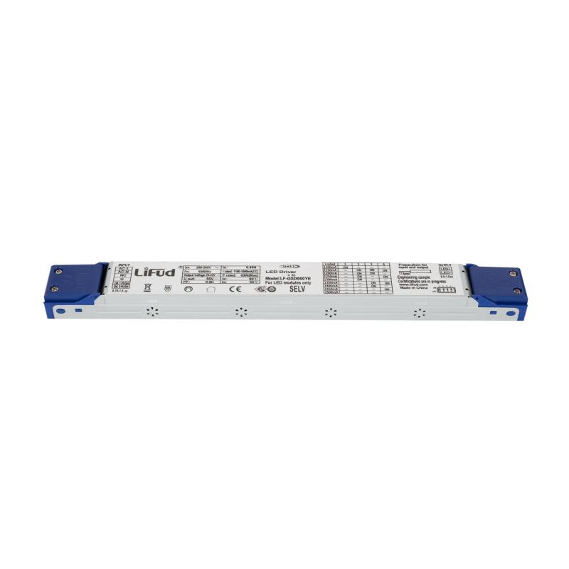 Produit de Driver LIFUD Dimmable DALI 220-240V Sortie 25-42V DC 1100-1500mA 46-63W No Flicker LF-GSD060YE