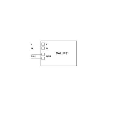 Product of DALI PS1 4W Power Supply for Separate Installation and Control Modules TRIDONIC