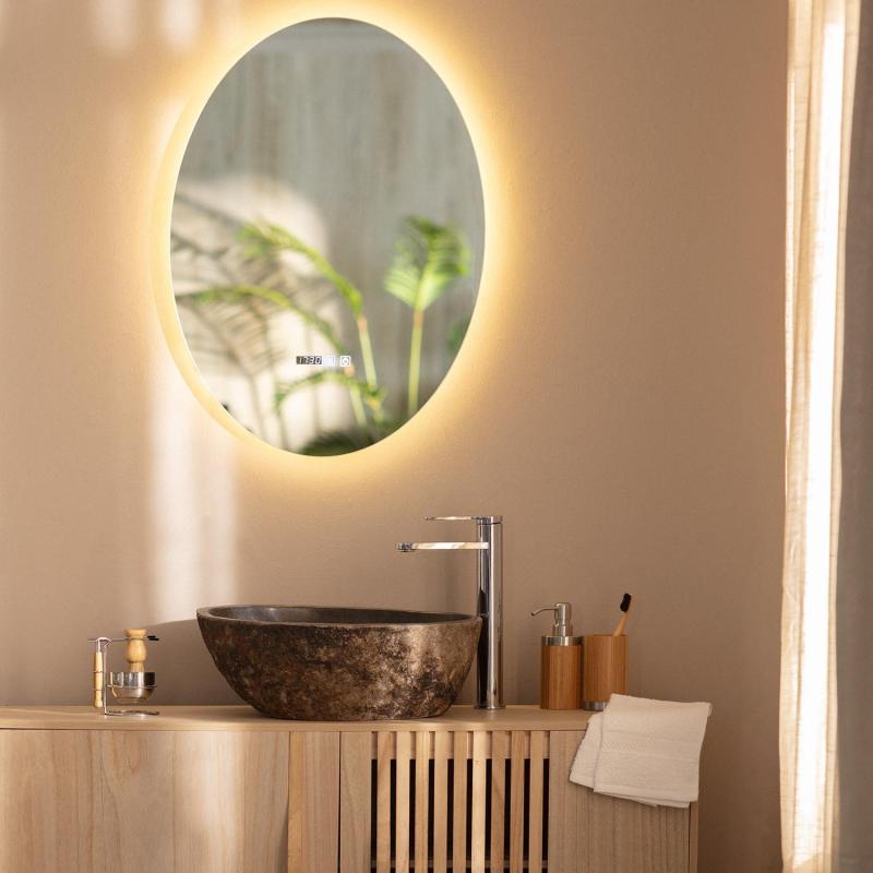 Prodotto da Specchio da Bagno con Luce LED e Antiappannamento 70x50 cm Catedrais