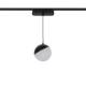 Product of Magnetic LED Spotlight 25mm SuperSlim Pendant 10W Black Ø100 mm