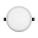 Product van LED Paneel 16W Rond Slim Inbouw Grijs LIFUD Zaag maat Ø135 mm