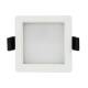 Product of 10W Square SAMSUNG Aero 130 lm/W LED Downlight LIFUD Microprismatic 85x85 mm Cut-Out