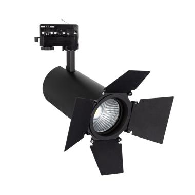 Product van Railspot  LED 3 Fase New 40W CCT New d'Angelo Zwart  CRI90 PHILIPS Xitanium Cinema