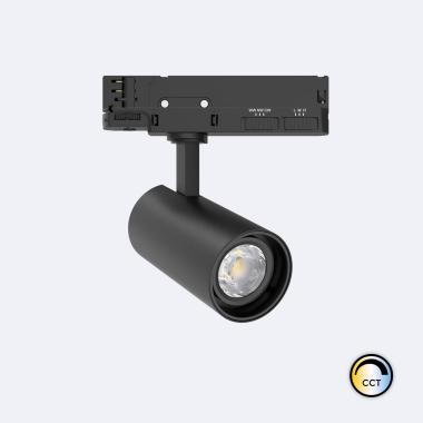 Product van LED Track Spot Driefasig 20W Fasano  CCT No Flicker Dimbaar Zwart 