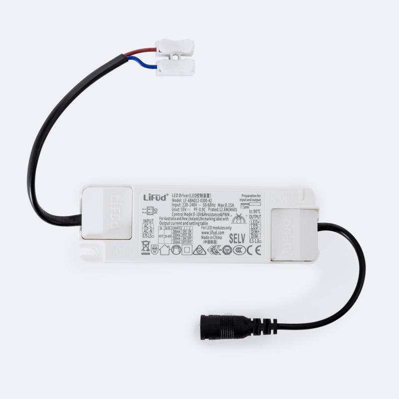 Product of 220-240V LIFUD 0-10V No Flicker Dimmable Driver 25-42V Output 150-300mA 3.75-12W LF-ABA012-0300-42