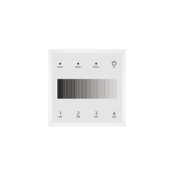 Product of 4 Zone Tactile Wall Mounted DALI Master Dimmer