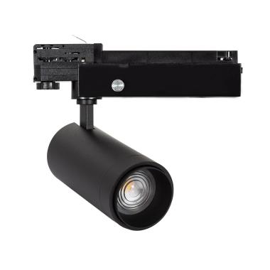 Product van Track Spot 3Fase 30W Regelbaar  Wolf Zwart LED CRI90  No Flicker Multi-Hoek 15-60º 