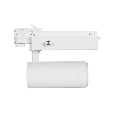 Produit de Spot LED Wolf 30W Blanc Dimmable No Flicker Multiangle Multiangle 15-60º pour Rail Triphasé (3 Allumages) 