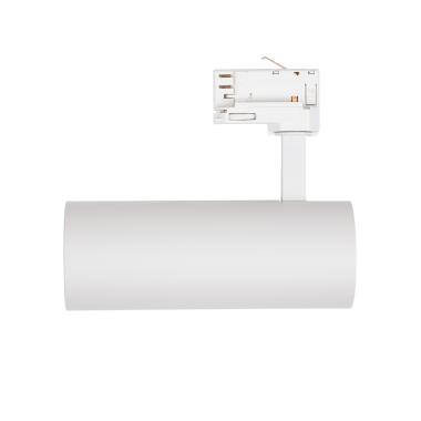 Produit de Spot LED New Bertha 30W Blanc CCT LIFUD pour Rail Triphasé (3 Allumages)