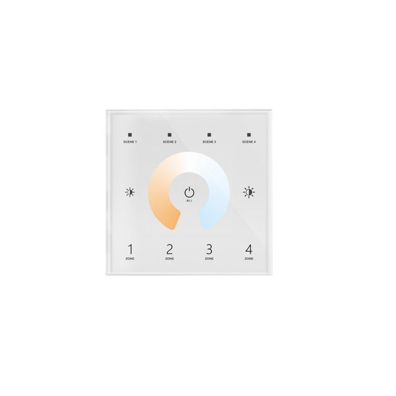 Product of 4 Zone Tactile DMX CCT Master Dimmer 